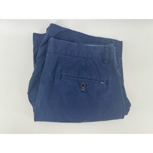 Polo Ralph Lauren Mens 32 Classic Fit Chino Shorts Cotton Pima Cotton Navy